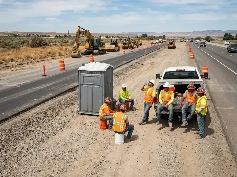highway-road-construction-crew-007 — frequently asked questions, Porta Potty and Restroom Rentals in Yerington, NV